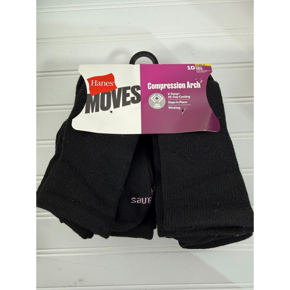 New Womens Hanes Compression Socks